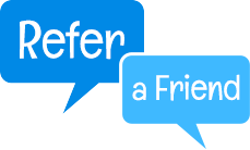 decorative referral logo